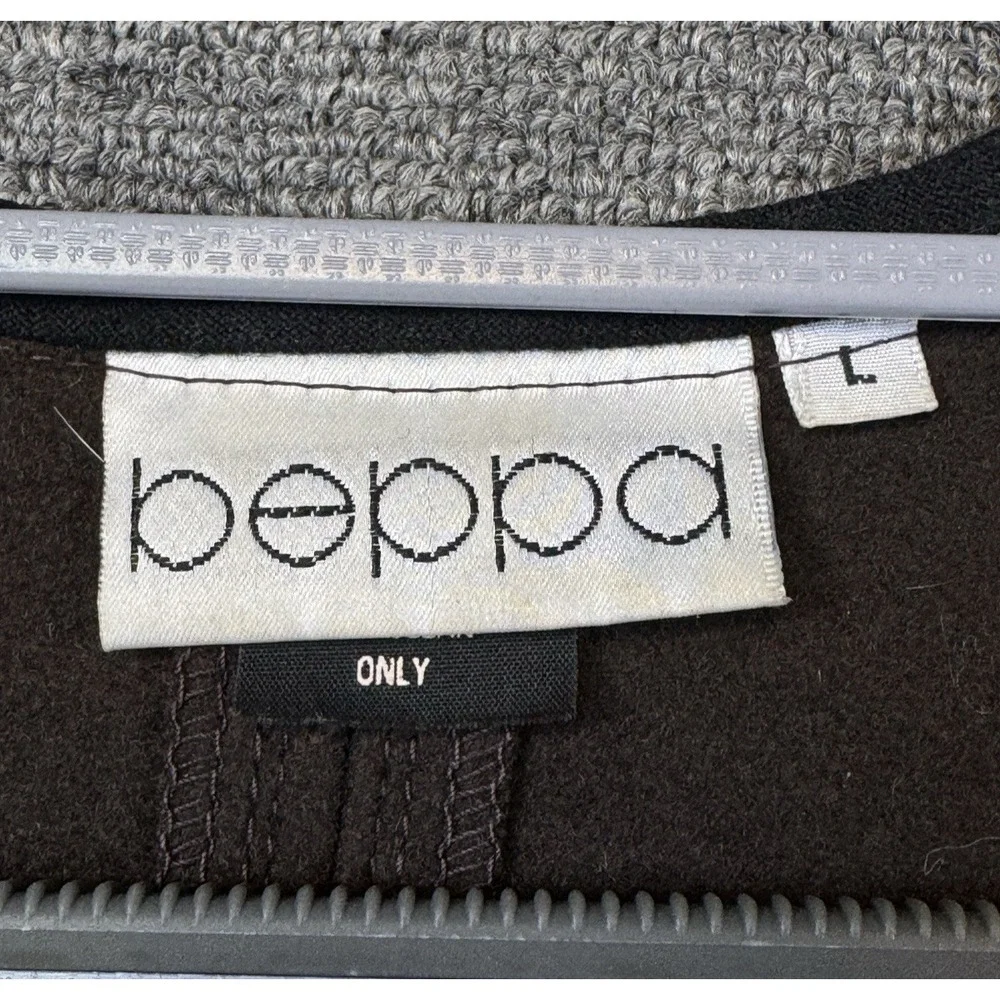 Beppa Vintage Women's 100% Wool 2 Button Jacket Blazer Brown Size Large‎